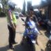 Unit lantas Polsek Sukaraja gencarkan penertiban knalpot kendaraan yang tidak standar atau brong, bukan hanya sepeda motor mobilpun jadi sasaran.