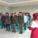 Bhabinkamtibmas  Polsek Cireunghas Polres Sukabumi Kota Bersama Babinsa Beri Pelatihan Peningkatan Kapasitas Linmas
