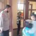 Anggota Polsek Gunungguruh Melaksanakan Pengecekan Ruang Tahanan Di mako Polsek Gunungguruh