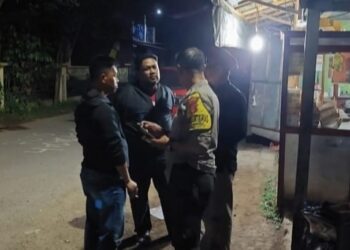 Polsek kadudampit patroli malam ke pemukiman warga