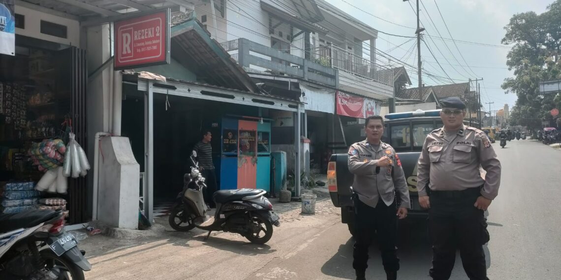 Cegah Tawuran Pelajar, Polsek Kebon lakukan Patroli Bubaran Sekolah