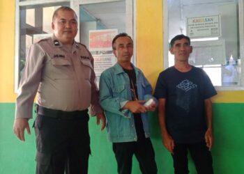 Ps. Kanit Samapta Polsek Gunungguruh Patroli Dialogis Dengan Warga Dan Berikan Edukasi Kamtibmas