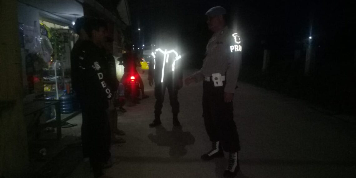 Polsek Citamiang Gelar Patroli KRYD, Antisipasi Terjadinya Gangguan Kamtibmas