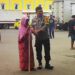 Bhabinkamtibmas Polsek Sukaraja Laksanakan Patroli agar terciptanya keamanan dan ketertiban
