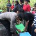 Kapolsek Citamiang Berikan Bansos Kepada Keluarga Korban Kebakaran Rumah