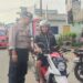 Sapa Warga,Unit Samapta Polsek Cisaat berikan Himbauan Kamtibmas