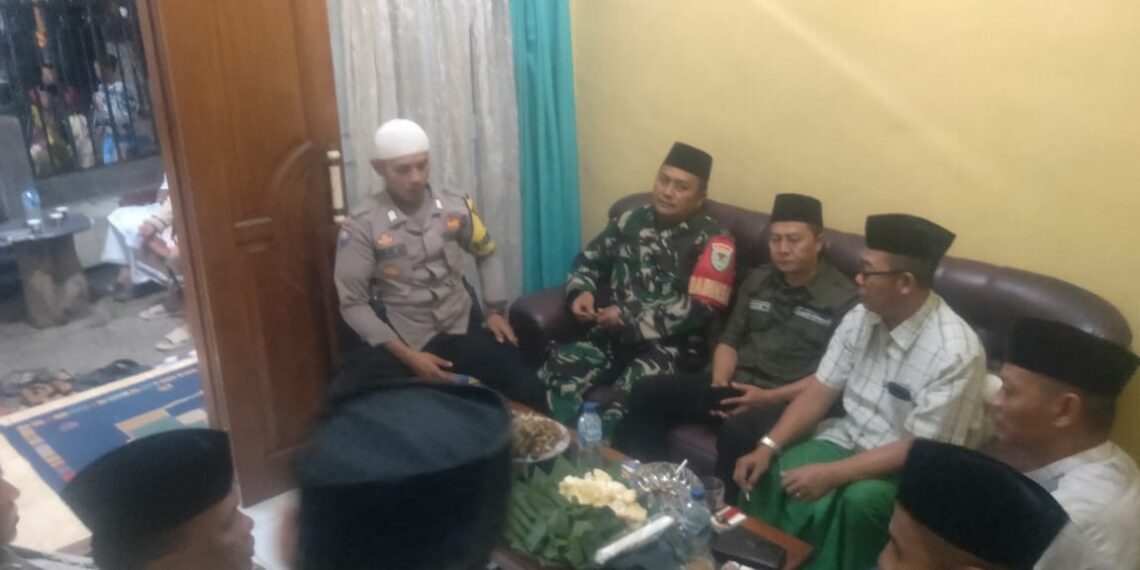 Sinergitas TNI POLRI Monitoring Giat Tabligh Akbar Diwilayahnya