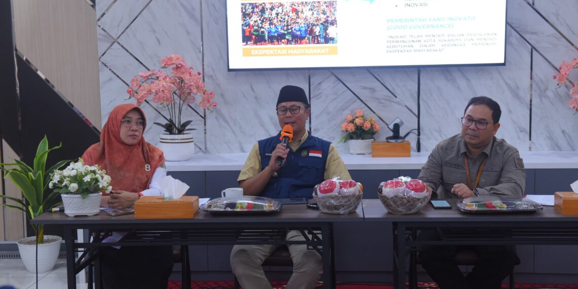 Evaluasi Pelaporan Inovasi Perangkat Daerah. Wali Kota Sukabumi : Difable dan Pemuda Bisa Dilibatkan