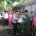 Polres Cianjur Bagikan Sembako Kepada Masyarakat Sebagai Rasa Syukur Pada HUT Bhayangkara Ke-77