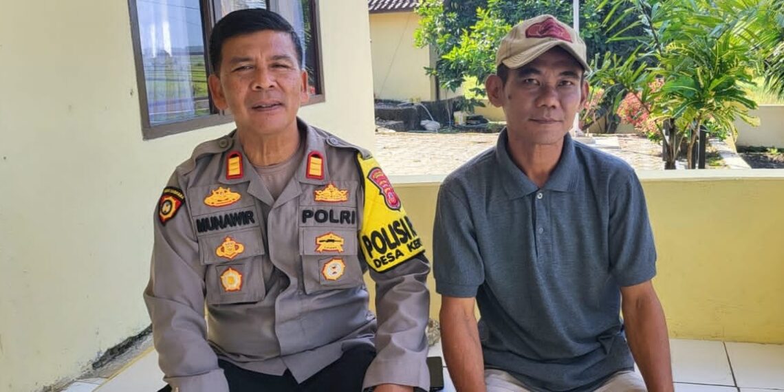 GIAT POLISI RW OLEH KAPOLSEK CIDAUN, INTENSIFKAN SAMBANG DAN SILATURAHMI KEPADA WARGA