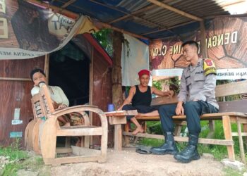 DDS Bhabinkamtibmas Polsek Cugenang Serap Informasi Masyarakat
