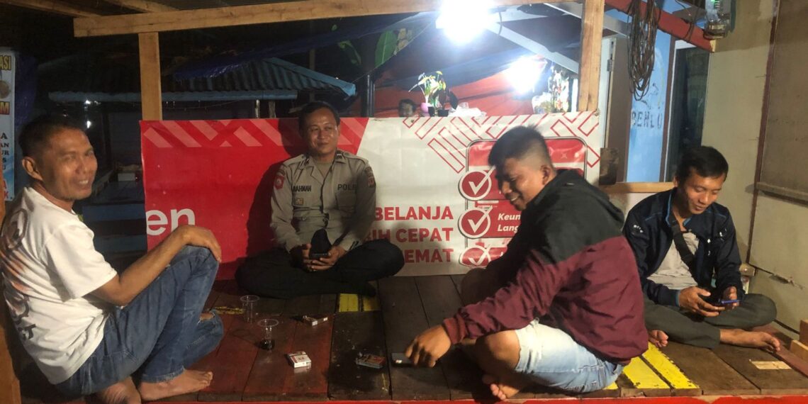 Polsek Mande Tingkatkan Patroli KRYD Antisipasi Gangguan Kamtibmas Pada Malam Minggu