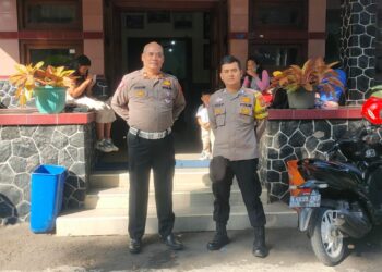 Pam Gereja, Sudah Menjadi Rutinitas Anggota Polsek Warudoyong