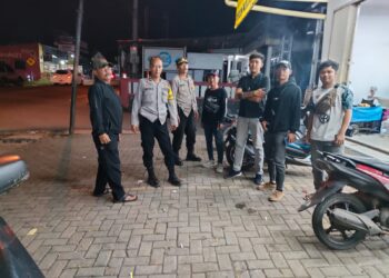 Polsek Cugenang Tingkatkan Patroli Malam Cegah Aksi Kejahatan
