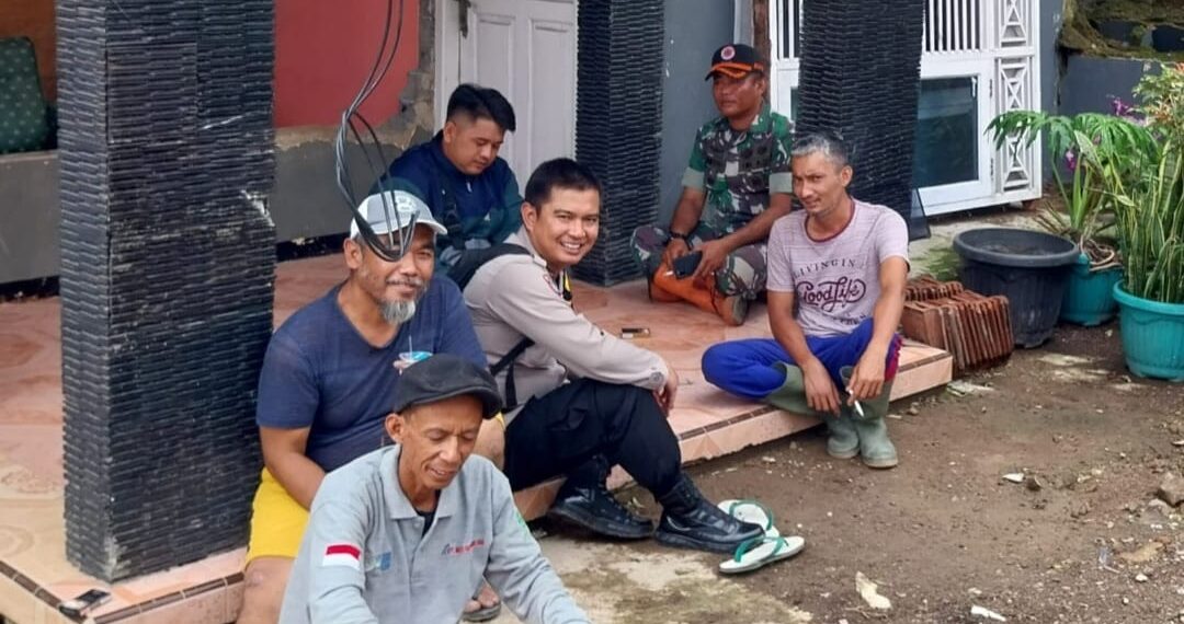 Giat DDS, Bhabinkamtibmas Sampaikan Pesan Kamtibmas