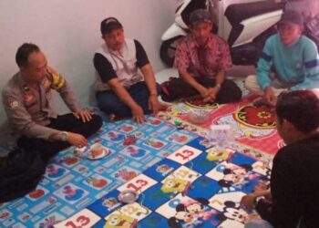 Lewat Sambang Bhabinkamtibmas Ajak Warga Wujudkan Kamtibmas Kondusif