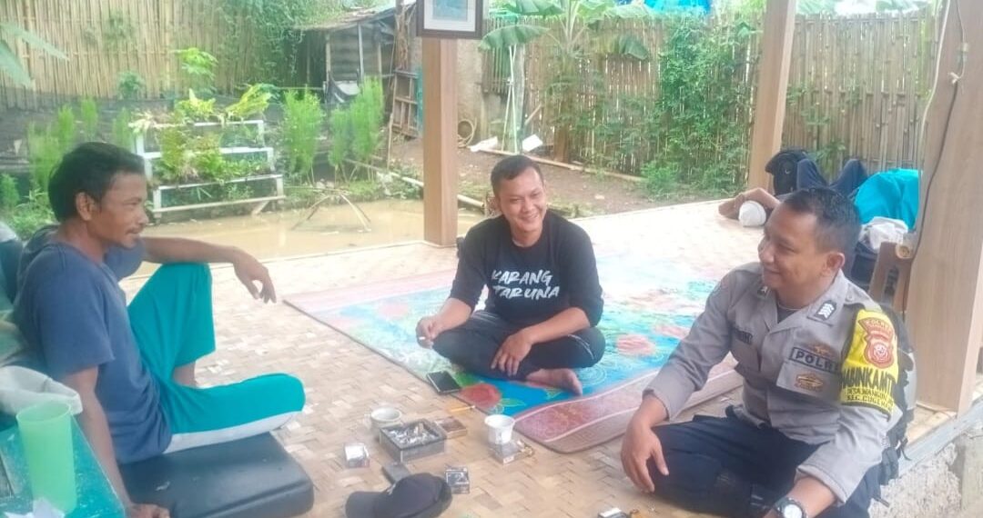 DDS Bhabinkamtibmas Polsek Cugenang Serap Informasi Masyarakat
