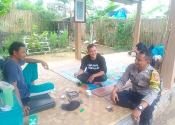 DDS Bhabinkamtibmas Polsek Cugenang Serap Informasi Masyarakat