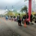 Giat Patroli Polsek Pacet Polres Cianjur ke kawasan Wisata Cibodas  menjelang Siang  ( KRYD ) Liburan minggu terakhir  , Di Wilkum Polsek Pacet