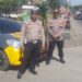 Patroli Siang Hari di Strong Poin Tugu Macan Sukalarang Dalam Rangka Long weekend idul Adha