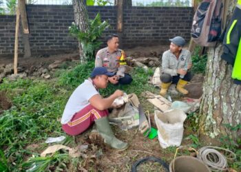 Aipda Teten Jaelani Bhabinkamtibmas Desa Nyalindung Polsek Cugenang Polres Cianjur Melaksanakan Kegiatan DDS