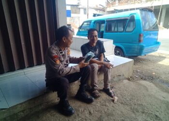 Cegah Gukamtibmas, Personel Unit Samapta Polsek Sukalarang Laksanakan Giat Sambang
