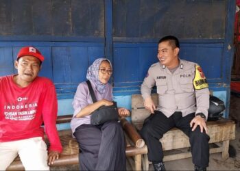 DDS Bhabinkamtibmas Polsek Cugenang Serap Informasi Masyarakat