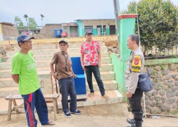 Bhabinkamtibmas Polsek Cugenang Sampaikan Pesan Kamtibmas Kepada Warga Binaannya