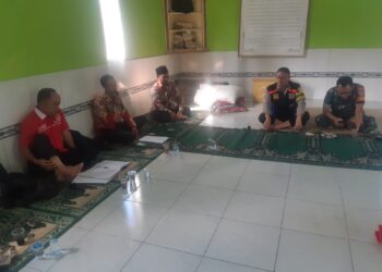 Bhabin Hadiri Musyawarah Tentang Giat Menyambut Tahun Baru Islam 1445 H.
