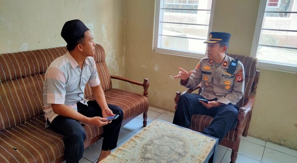 Kunjungi MAN Al Mjiyah, Kapolsek Cilaku Sampaikan Pesan Kamtibmas