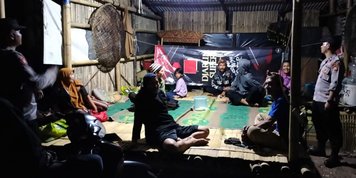 Patroli Someah Antisipasi Guantibmas C3 dan Kejahatan lainnya Dilaksanakan OLeh Personel Polsek Cidaun