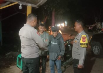 Kegiatan Rutin Yang Ditingkatkan (KRYD) Malam Di Wilayah Polsek Sukaluyu