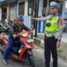 Unit lantas Polsek Warudoyong Polres Sukabumi Kota laksanakan Dikmas Lantas