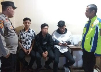 Patroli Polsek Karangtengah laksanakan patroli someah
