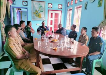 Bhabinkamtibmas Dan Babinsa Kumpulkan Ketua RT Jalin Koordinasi Kamtibmas