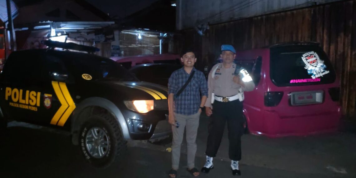 Tekan Tindak Kriminalitas, Polsek Kebon Pedes Tingkatkan Patroli Malam Hari