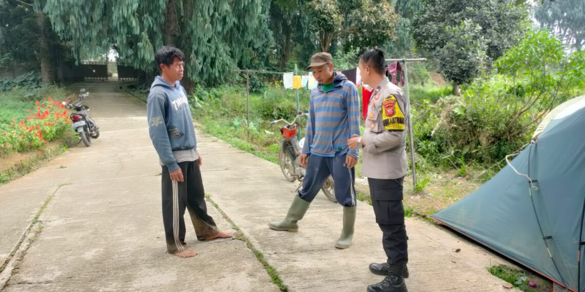 Pesan Kamtibmas Disampaikan Saat Bhabinkamtibmas Polsek Cugenang Sambang Warga Binaan