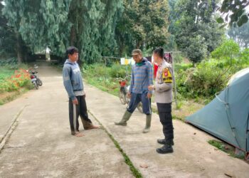 Pesan Kamtibmas Disampaikan Saat Bhabinkamtibmas Polsek Cugenang Sambang Warga Binaan