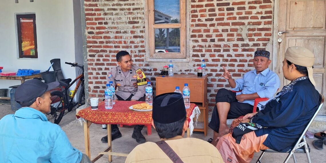 Pesan Kamtibmas Disampaikan Saat Bhabinkamtibmas Sambang Warga Binaan
