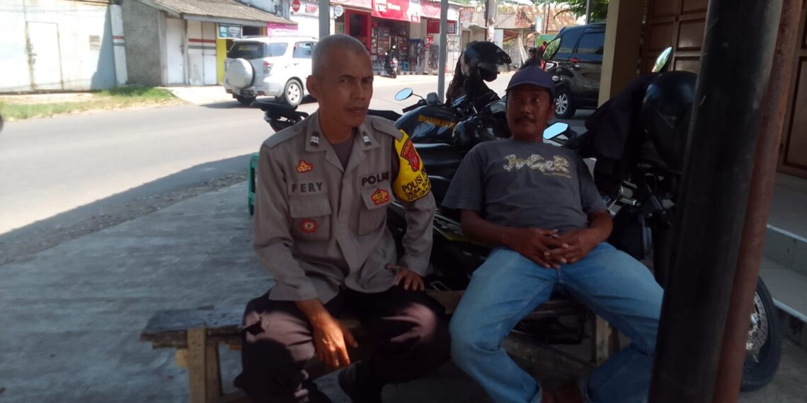 Personil Polsek Cikalongkulon Polres Cianjur Berikan Himbauan Kepada Warga Binaan