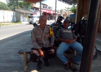 Personil Polsek Cikalongkulon Polres Cianjur Berikan Himbauan Kepada Warga Binaan