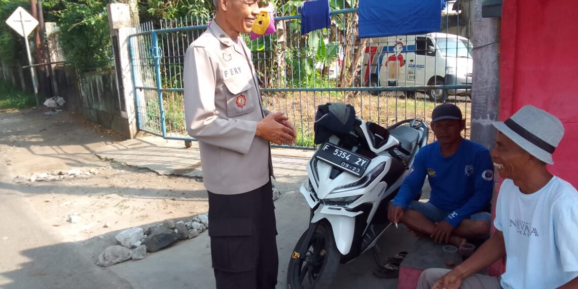 Demi Jaga Situasi Kamtibmas Di Wilayahnya, Polsek Cikalongkulon Tingkatkan Patroli.