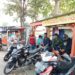 Sambangi Pangkalan Ojek, Patroli Samapta Berikan Himbauan Kamtibmas