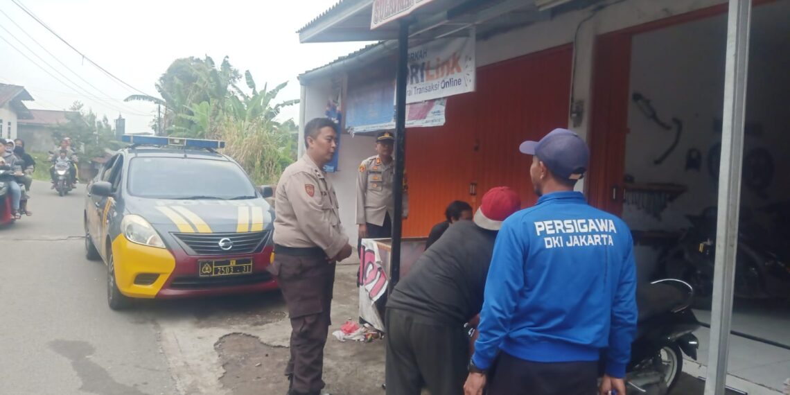 QUICK RESPON POLSEK SUKABUMI MELAKSANAKAN MONITORING WILAYAH