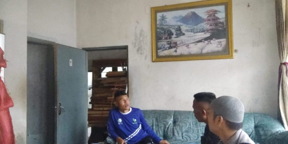 Bhabinkamtibmas Tingkatkan Sambang Warga Berikan Himbauan Kamtibmas