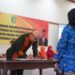Sebanyak 116 Pegawai Pemerintah dengan Perjanjian Kerja (PPPK) Kota Sukabumi formasi Tenaga Fungsional Guru tahun 2022 menerima Surat Keputusan (SK) Pengangkatan