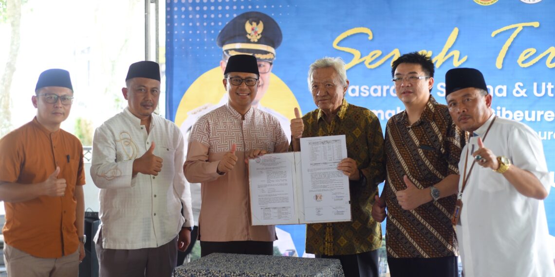 Wali Kota Sukabumi Hadiri Serah Terima Prasarana, Sarana dan Utilitas Perumahan Bukit Cibereum Permai