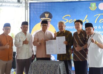 Wali Kota Sukabumi Hadiri Serah Terima Prasarana, Sarana dan Utilitas Perumahan Bukit Cibereum Permai