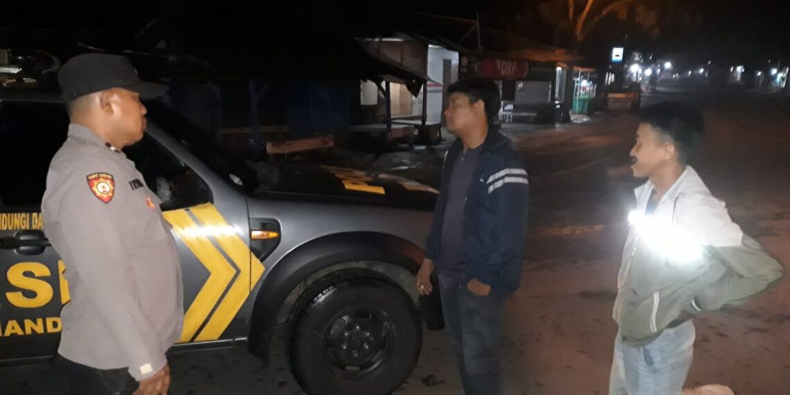 Gencarkan Patroli KRYD, Upaya Polsek Mande Cegah Kejahatan Jalanan Pada Malam Hari