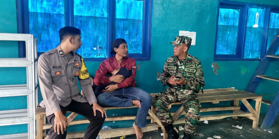 Wujudkan Sinergitas, Bhabinkamtibmas dan Babinsa Berbagi Kasih Dengan Warga Binaan